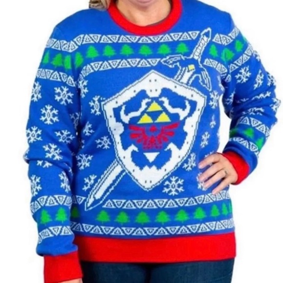 The Legend of Zelda Holiday Sweater - Picture 3 of 3